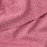 Pink Marl Rib Knit, Poly-Cotton, 211 gsm — photo 1