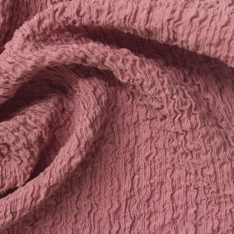 Polyester Stretch Warp Knit Fabric, 200 gsm, 140 cm — Pink
