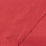 Polyester Stretch Rib Knit Fabric, 195 gsm, 150 cm — Red — photo 1