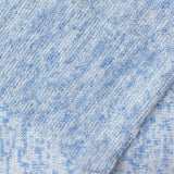 Blue Marl Chunky Knit, Viscose-Poly, 170 gsm — photo 1