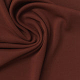 Viscose Nylon Stretch Rib Knit Fabric, 240 gsm, 155 cm — Brown — photo 1
