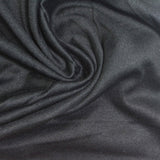 Dark Grey Marl Interlock Knit, Cotton-Poly, 155 gsm — photo 1