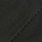 Cotton Stretch Rib Knit Fabric, 390 gsm, 165 cm — Black — photo 1