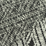 Black Houndstooth Chunky Knit, Polyester, 195 gsm — photo 1