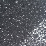 Nylon Stretch Lace Fabric, 132 gsm, 128 cm — Grey — photo 1