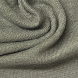 Grey-Green Heather Rib Knit, Polyester, 270 gsm — photo 1