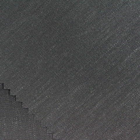Linen Viscose Stretch Woven Fabric, 190 gsm — Grey, ref EF-251917