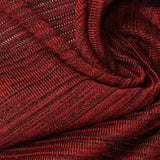 Red Horizontal-Stripe Knit, Poly-Nylon — photo 1