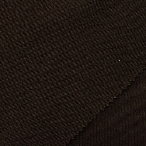 Polyester Stretch Jersey Knit Fabric, 213 gsm, 160 cm — Brown