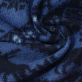 Blue Geometric Fleece, Polyester — photo 1