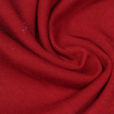 Cotton Polyester Scuba Knit Fabric, 320 gsm, 195 cm — Red — photo 1