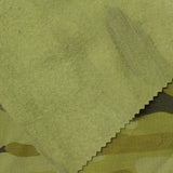Printed Brushed Polyester Modal Stretch French Terry Fabric, 245 gsm, 165 cm — Green — photo 1