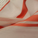 Orange Horizontal-Stripe Jacquard, Cotton-Nylon — photo 1