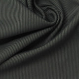 Polyester Stretch Rib Knit Fabric, 250 gsm, 152 cm — Grey — photo 1