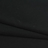 Viscose Nylon Stretch Ponte Knit Fabric, 460 gsm, 167 cm — Black — photo 1