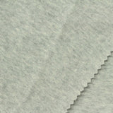 Light Grey Marl Rib Knit, Cotton-Poly, 360 gsm, 180 cm — photo 1