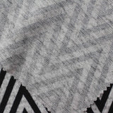 Black Chevron Knit, Polyester, 182 gsm — photo 1