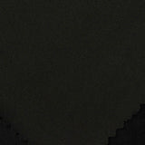 Polyester Stretch Minky Fabric, 200 gsm, 175 cm — Black — photo 1