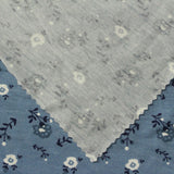 White Floral Jersey Knit, Modal, 132 gsm — photo 1