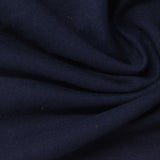 Cotton French Terry Fabric, 220 gsm, 175 cm — Navy — photo 1