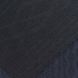 Navy Tone-on-Tone Jacquard, Polyester, 280 gsm — photo 1