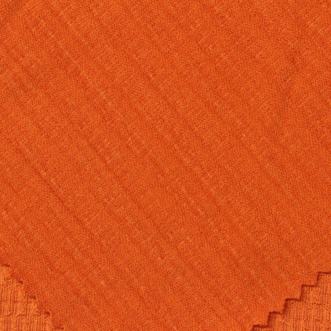 Jacquard Polyester Stretch Knit Fabric, 290 gsm, 160 cm — Orange, ref EF-247900