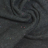 Polyester Cotton Stretch Waffle Knit Fabric, 200 gsm, 180 cm — Grey — photo 1