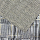 Black Plaid Jacquard, Polyester, 285 gsm — photo 1