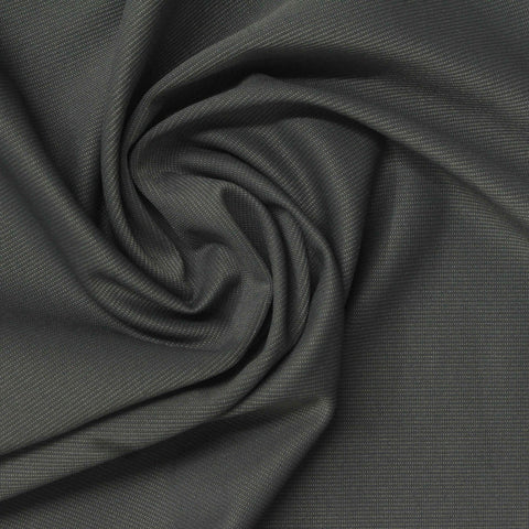 Dark Grey Marl Jersey Knit, Nylon-Spandex