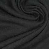 100% Cotton French Terry Fabric, 165 gsm, 165 cm — Black — photo 1