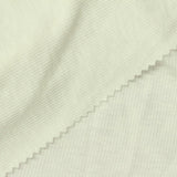 Slub Cotton Polyester Stretch Rib Knit Fabric, 190 gsm, 120 cm — Beige — photo 1