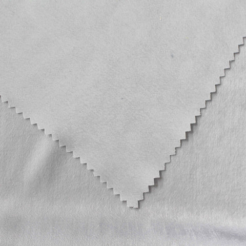 White Brushed Satin, Polyester