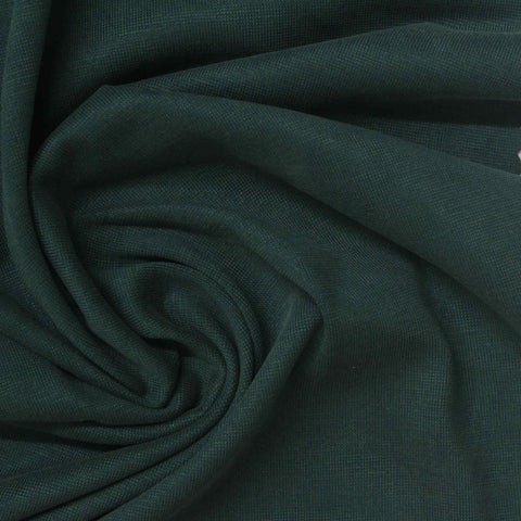 Washed Modal Polyester Stretch Jersey Knit Fabric, 190 gsm, 160 cm — Green
