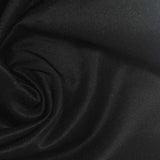Polyester Stretch Faux Suede Fabric, 245 gsm, 155 cm — Black — photo 1