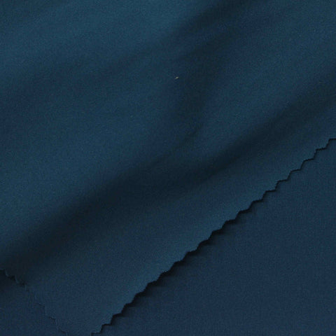 Polyester Stretch Sateen Fabric, 180 gsm, 160 cm — Navy