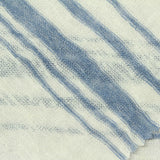 Blue Horizontal-Stripe Knit, Viscose-Poly, 165 gsm — photo 1