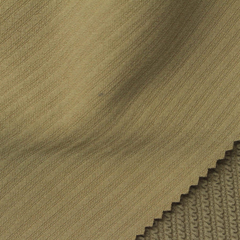 Rib Knit Fabric, 280 gsm, 165 cm — Khaki, ref EF-262111
