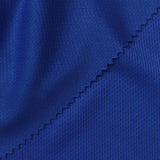 100% Polyester Birdseye Knit Fabric, 160 gsm, 155 cm — Blue — photo 1