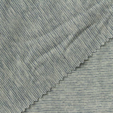 Dark Blue Horizontal-Stripe Jersey Knit, Polyester, 170 gsm — photo 1
