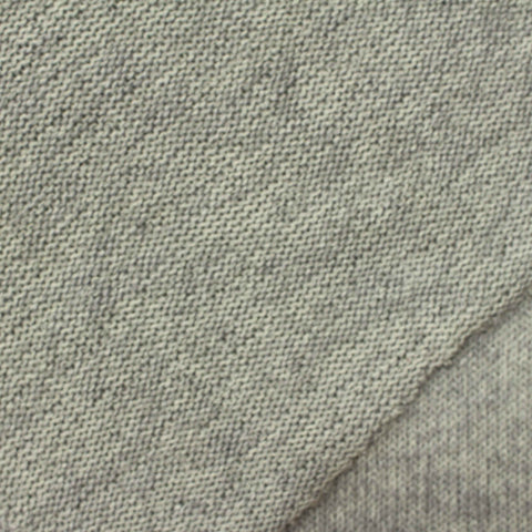 Light Grey Marl Jacquard, Viscose-Poly