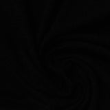 Viscose Stretch Jersey Knit Fabric, 166 gsm — Black — photo 1