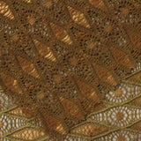 Brown Floral Lace, Nylon, 161 gsm — photo 1