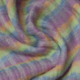 Pastel Purple Check Jacquard, Cotton-Poly — photo 1