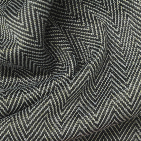Grey Chevron Knit, Polyester