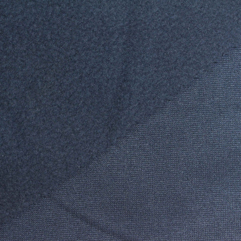 Blue Heather Fleece, Polyester