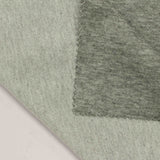 Heathered Grey-Green Marl Interlock Knit, Polyester — photo 1