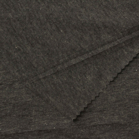 Polyester Cotton Jersey Knit Fabric, 145 gsm, 160 cm — Grey