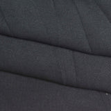 Polyester Viscose Stretch Scuba Knit Fabric, 330 gsm, 165 cm — Black — photo 1