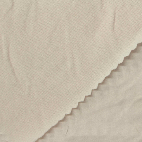 100% Cotton Jersey Knit Fabric, 140 gsm, 170 cm — Beige