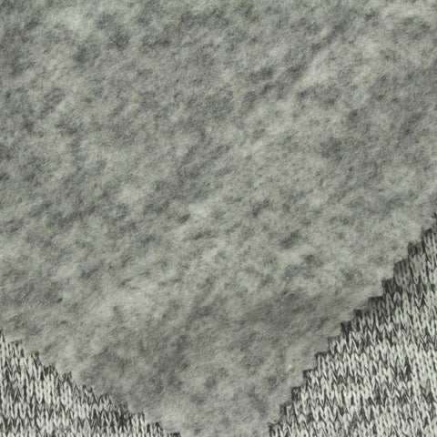 Grey Marl Chunky Knit, Polyester